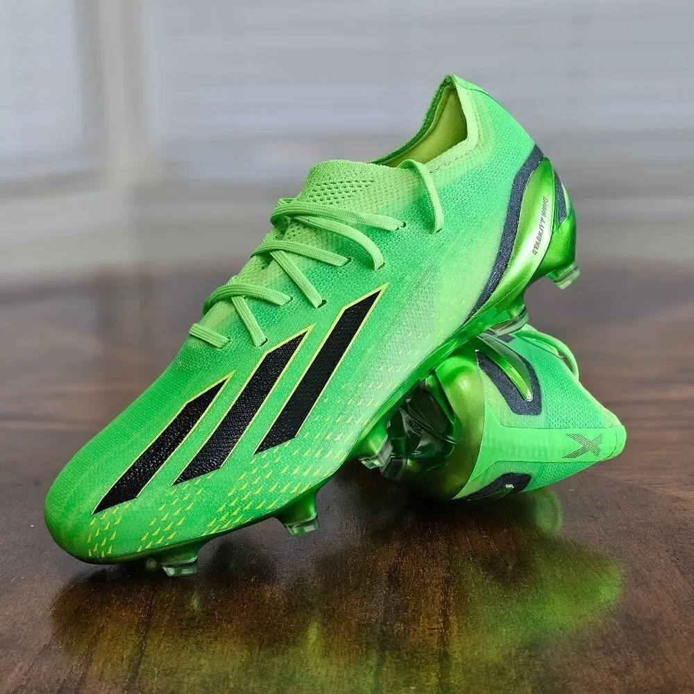 Adidas X Speedportal.1 FG Soccer Cleats Shoes Women's 5.5 Solar Green Messi New